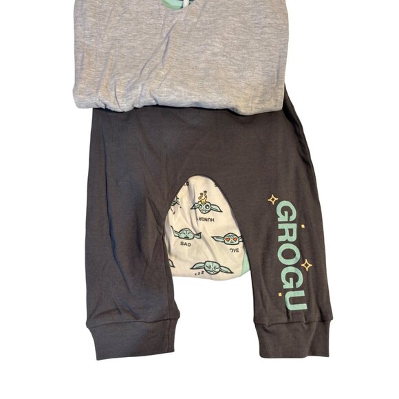 Star Wars Mandalorian Baby Yoda 5-Piece Set 24 Months With Bodysuits & Pants NWT - Picture 9 of 9